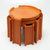 nesting tables mod 4905, by G Stoppino- Kartell photography �2025 Graham Mancha